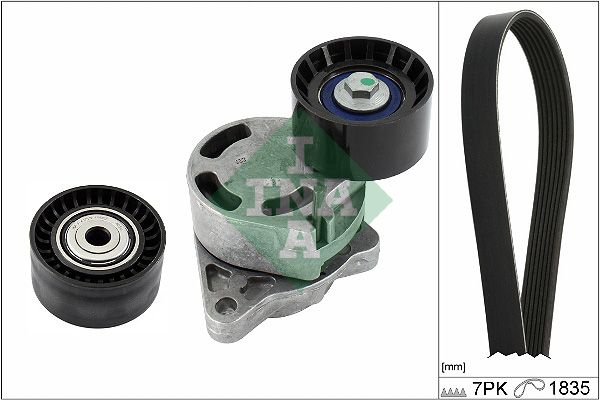 Schaeffler INA Keilrippenriemensatz 529 0438 10