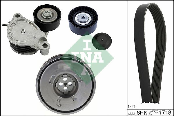 Schaeffler INA Keilrippenriemensatz 529 0516 20
