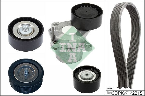 Schaeffler INA Keilrippenriemensatz 529 0529 10