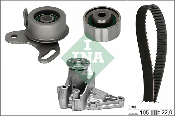Schaeffler INA Wasserpumpe + Zahnriemensatz 530 0427 31
