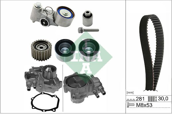 Schaeffler INA Wasserpumpe + Zahnriemensatz 530 0563 30