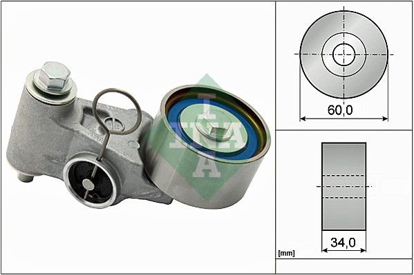 Schaeffler INA Spannrolle, Zahnriemen 531 0655 20