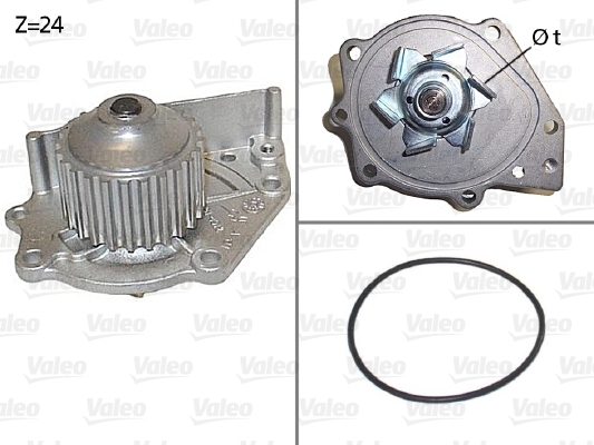 VALEO Wasserpumpe, Motorkühlung 506114
