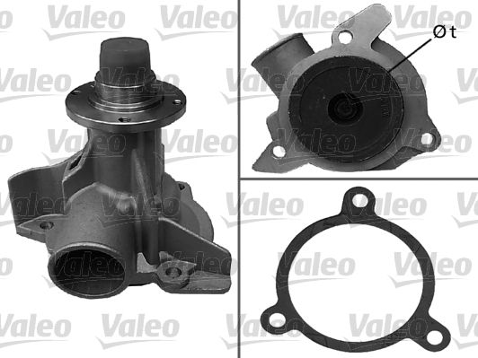 VALEO Wasserpumpe, Motorkühlung 506266