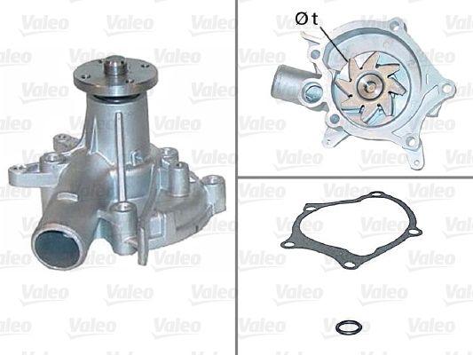 VALEO Wasserpumpe, Motorkühlung 506405
