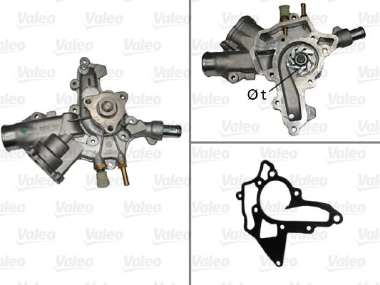VALEO Wasserpumpe, Motorkühlung 506838