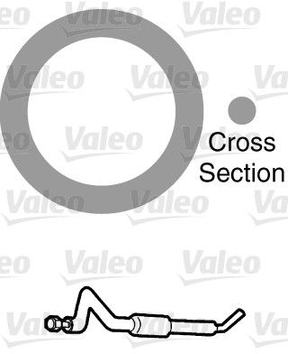 VALEO Dichtung, Kühlmittelrohrleitung 509170