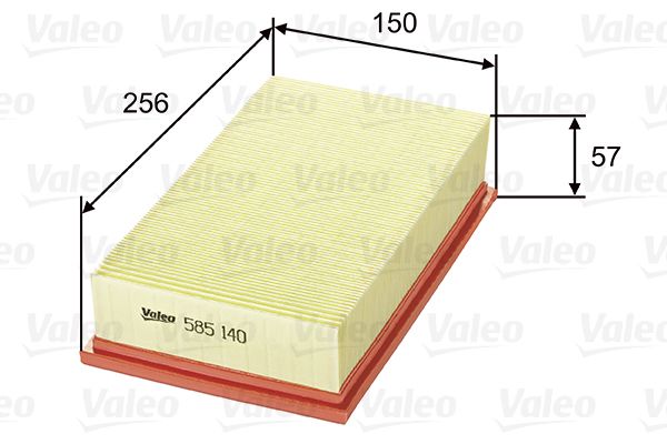 VALEO Luftfilter 585140