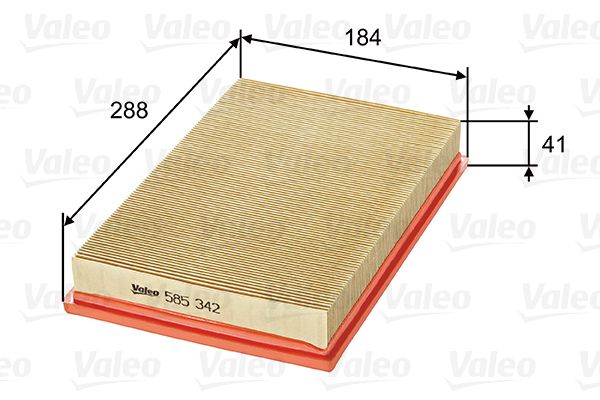VALEO Luftfilter 585342