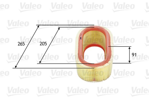 VALEO Luftfilter 585647