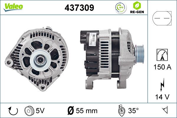 VALEO Generator 437309