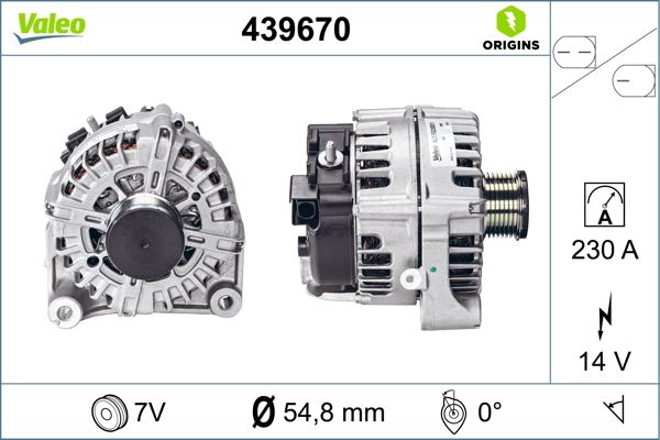 VALEO Generator 439670