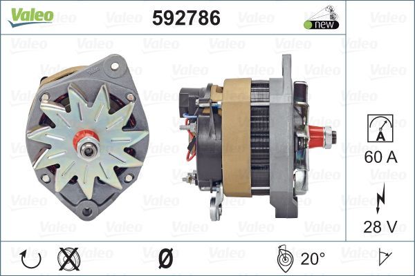 VALEO Generator 592786