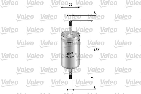 VALEO Kraftstofffilter 587027