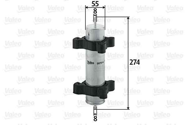 VALEO Kraftstofffilter 587514