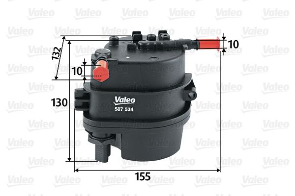 VALEO Kraftstofffilter 587534