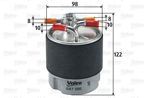 VALEO Kraftstofffilter 587566