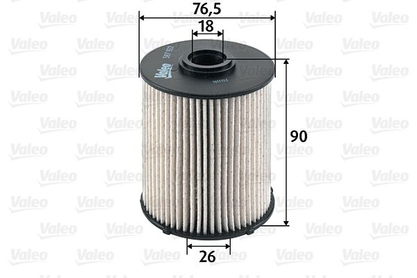 VALEO Kraftstofffilter 587922