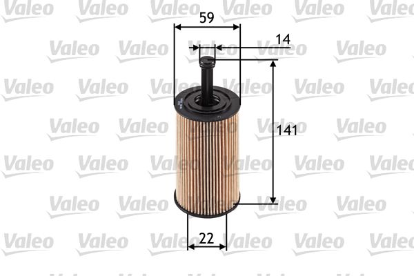 VALEO Ölfilter 586509