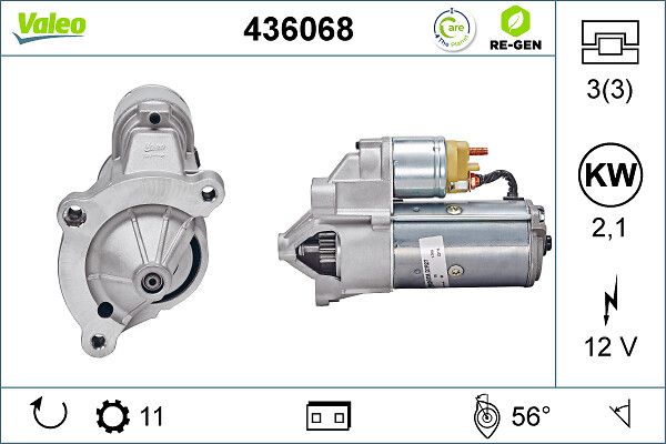VALEO Starter 436068