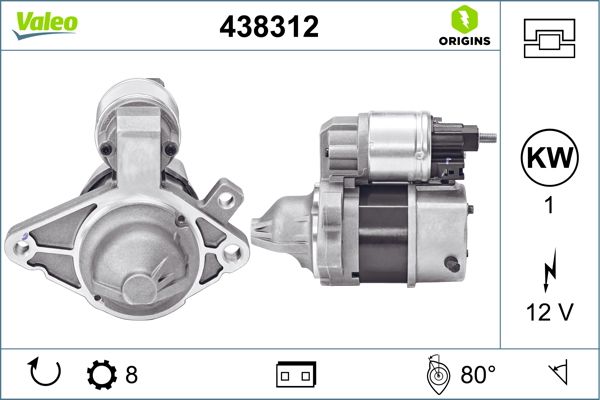 VALEO Starter 438312