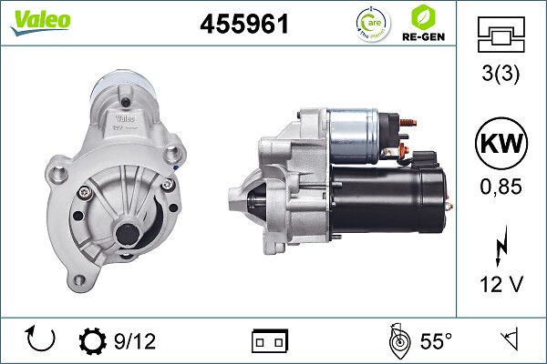 VALEO Starter 455961