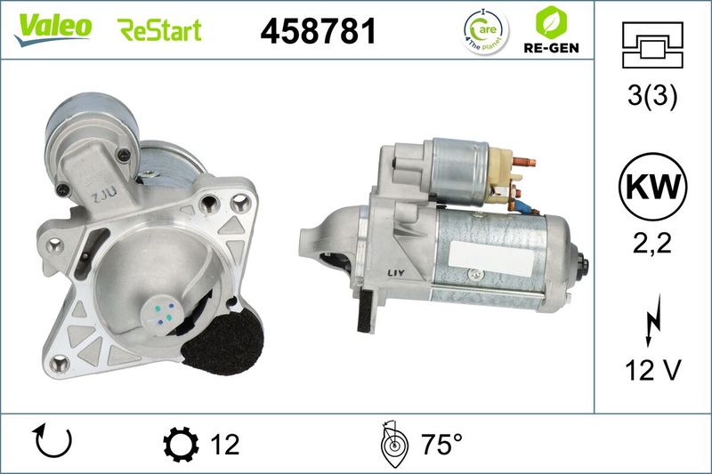 VALEO Starter 458781