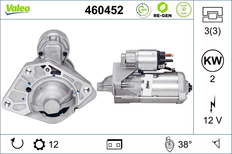VALEO Starter 460452