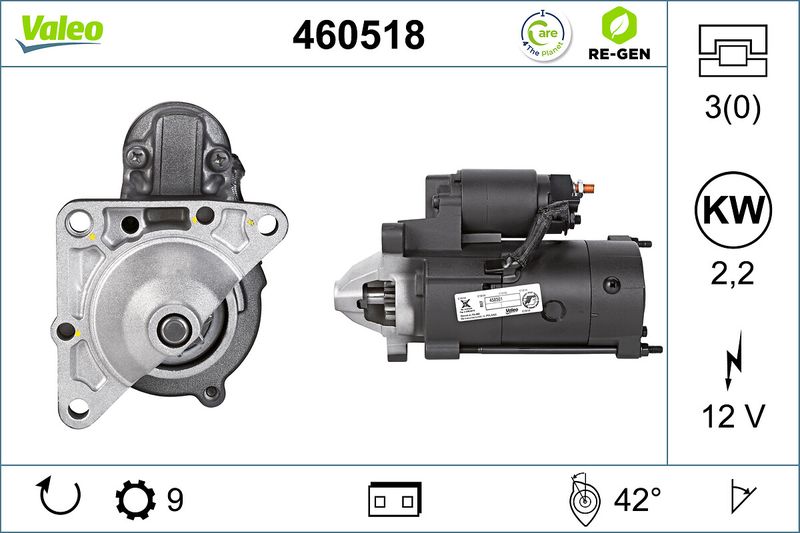 VALEO Starter 460518