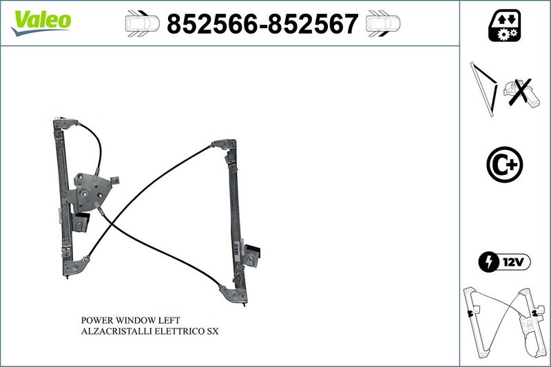 VALEO Fensterheber 852566