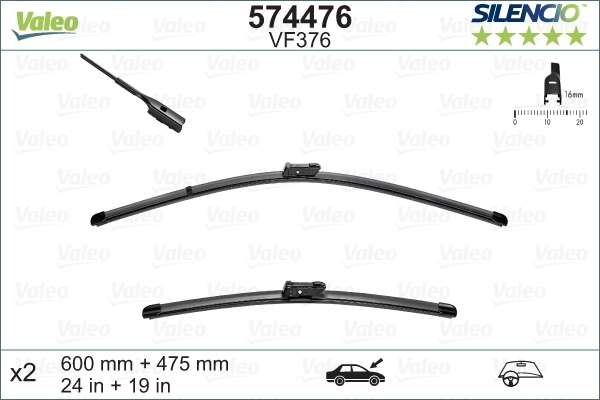 VALEO Wischblatt 574476