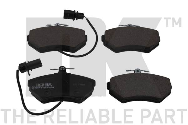 NK Bremsbelagsatz, Scheibenbremse 224756