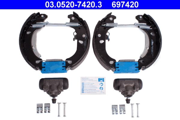 ATE Bremsbackensatz 03.0520-7420.3