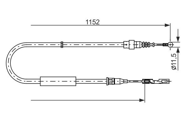 BOSCH Positionssensor, AGR-Ventil 0 232 103 164