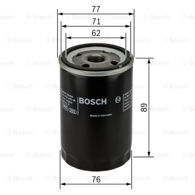 BOSCH Ölfilter 0 451 103 227