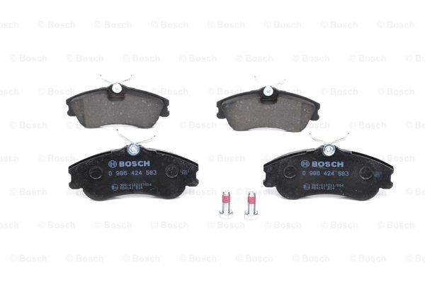 BOSCH Bremsbelagsatz, Scheibenbremse 0 986 424 583