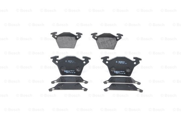 BOSCH Bremsbelagsatz, Scheibenbremse 0 986 460 002
