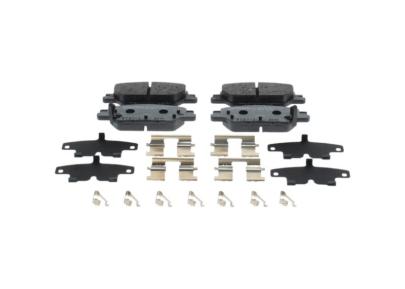 BOSCH Bremsbelagsatz, Scheibenbremse 0 986 460 138