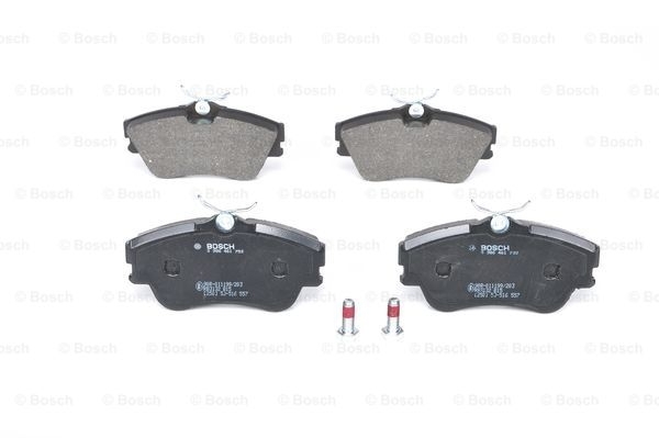 BOSCH Bremsbelagsatz, Scheibenbremse 0 986 461 753