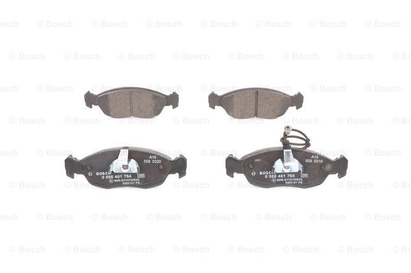 BOSCH Bremsbelagsatz, Scheibenbremse 0 986 461 764