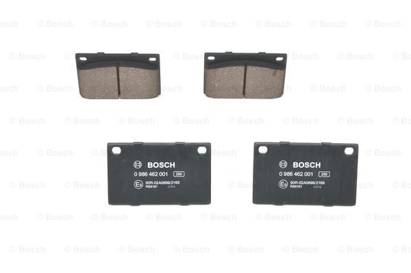 BOSCH Bremsbelagsatz, Scheibenbremse 0 986 462 001