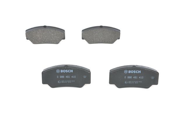 BOSCH Bremsbelagsatz, Scheibenbremse 0 986 491 410