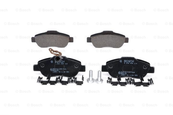 BOSCH Bremsbelagsatz, Scheibenbremse 0 986 494 114