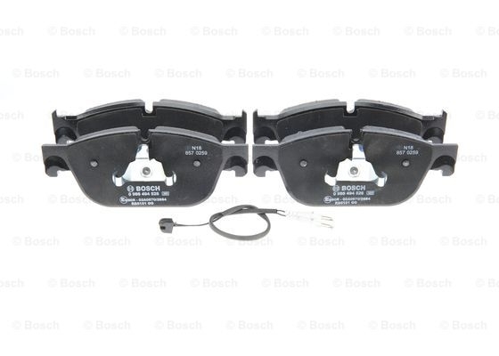 BOSCH Bremsbelagsatz, Scheibenbremse 0 986 494 526