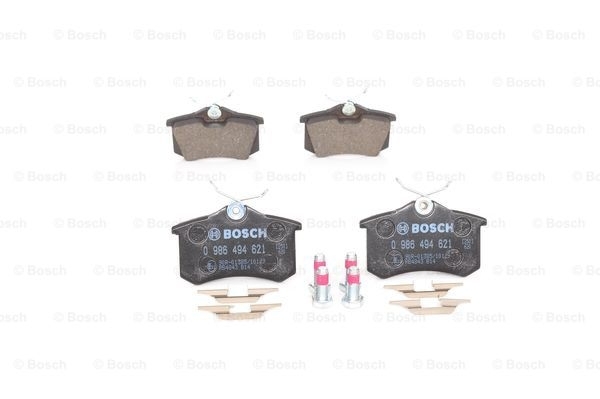 BOSCH Bremsbelagsatz, Scheibenbremse 0 986 494 621