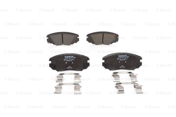 BOSCH Bremsbelagsatz, Scheibenbremse 0 986 494 632