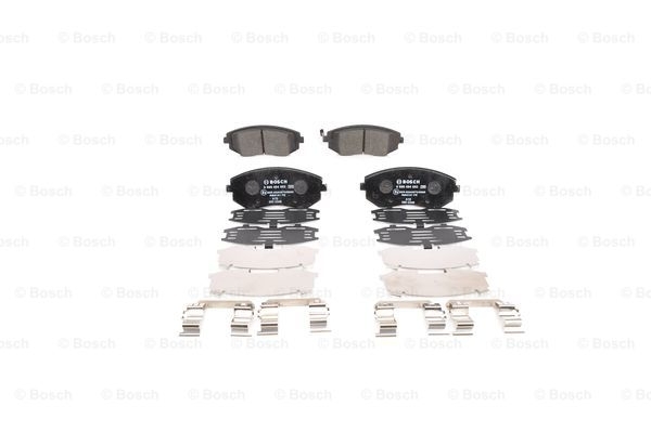 BOSCH Bremsbelagsatz, Scheibenbremse 0 986 494 653