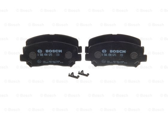 BOSCH Bremsbelagsatz, Scheibenbremse 0 986 494 675