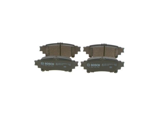 BOSCH Bremsbelagsatz, Scheibenbremse 0 986 494 907