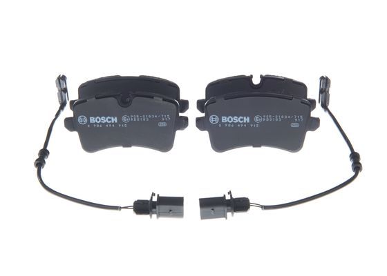 BOSCH Bremsbelagsatz, Scheibenbremse 0 986 494 915